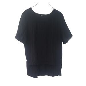 RO & DE Black Short Sleeve Top - Women's Medium
